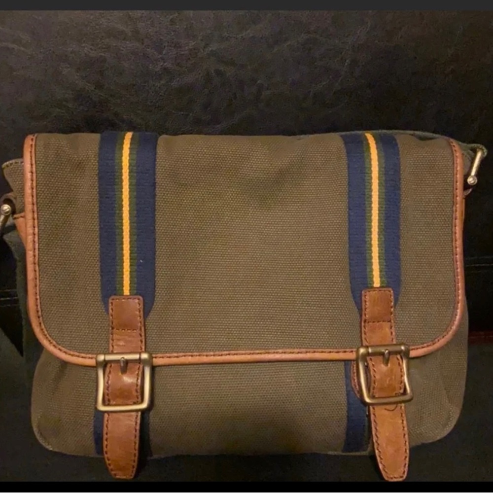Vintage Fossil Messenger Bag